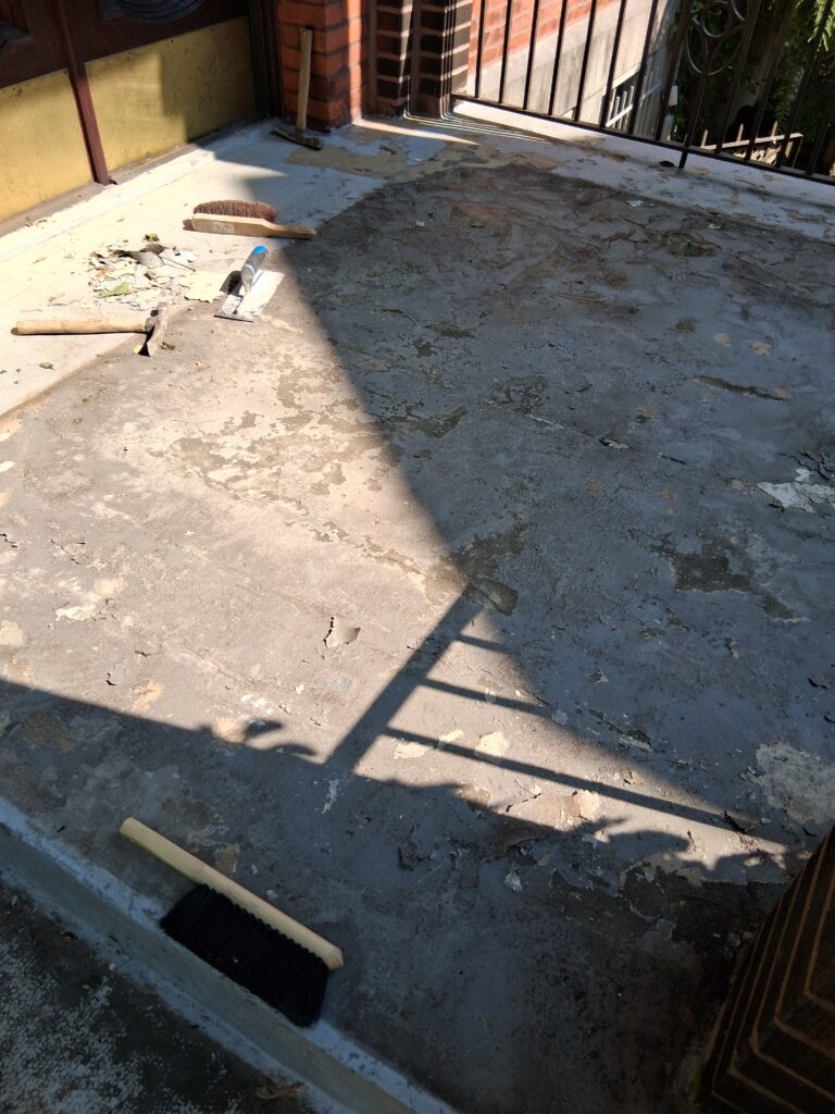 Réparation de balcon de béton