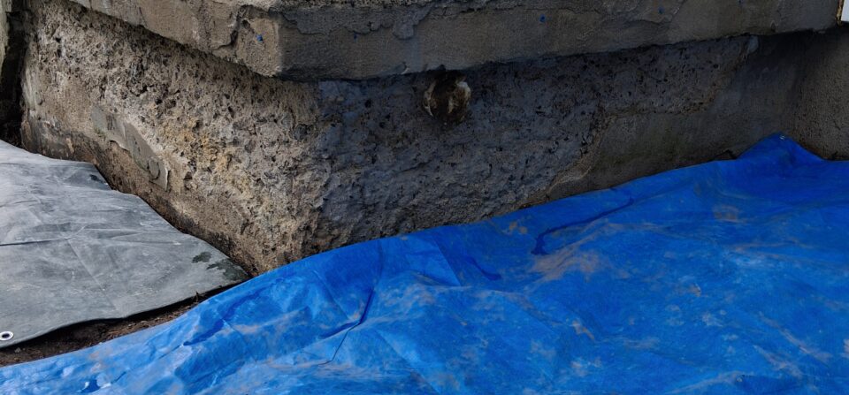 Réparation “impossible” d’un balcon en béton